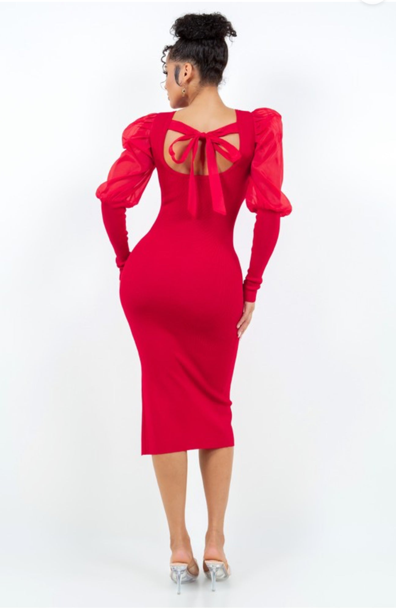 Holiday Puff Sleeve