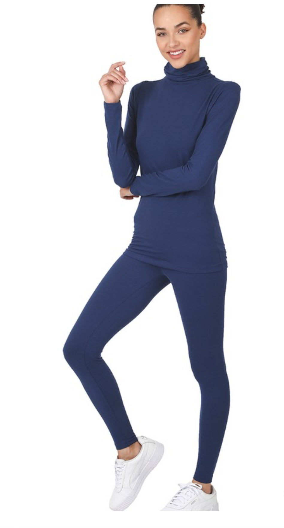 Buttery Soft Mock Neck