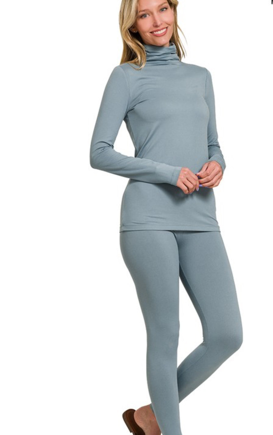 Buttery Soft Mock Neck