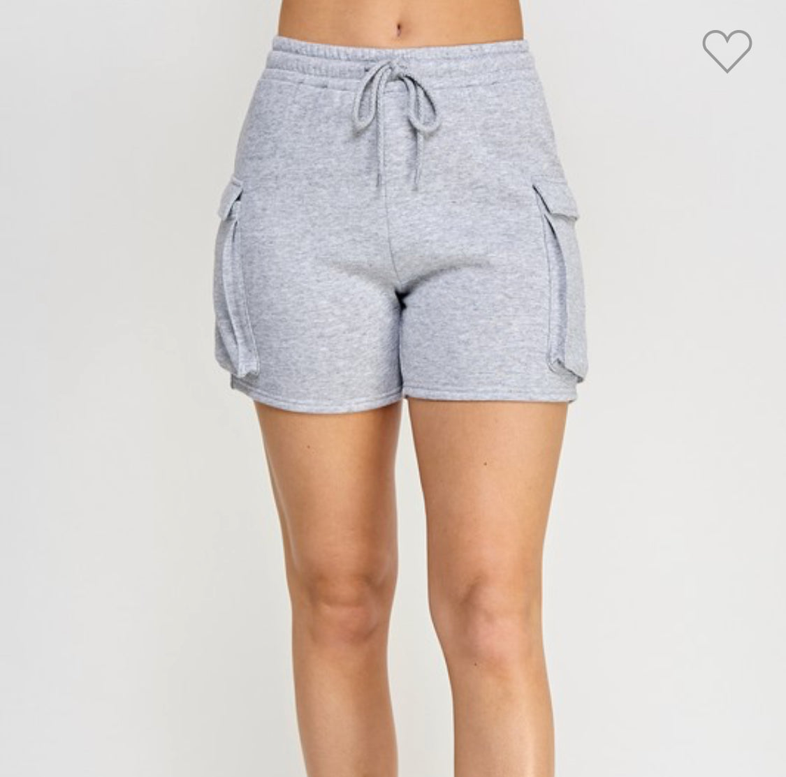 Cargo Short Set w/ Half Zip Sweater