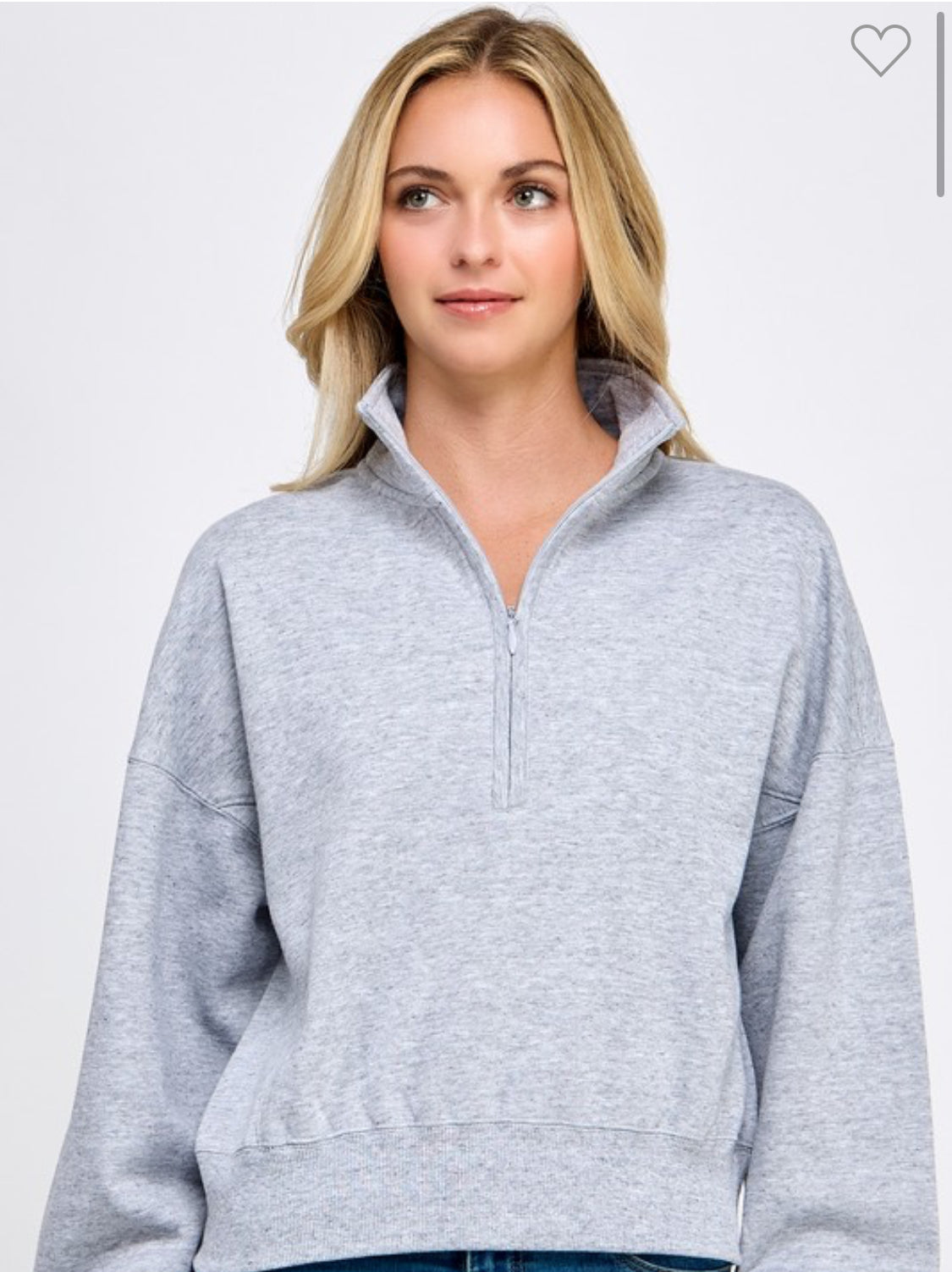 Cargo Short Set w/ Half Zip Sweater
