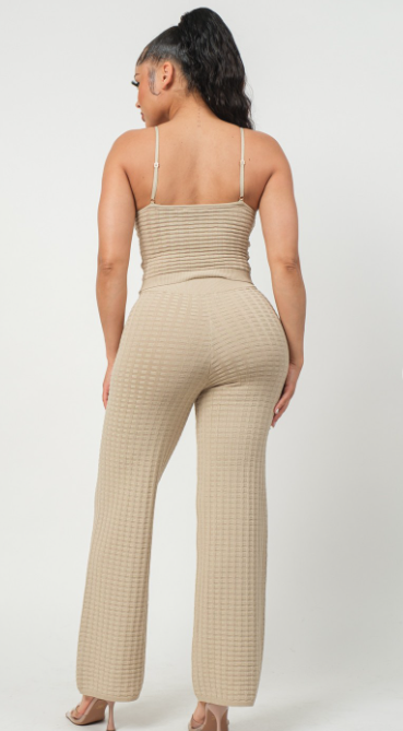 CHESS TANK TOP w/ PANTS SET