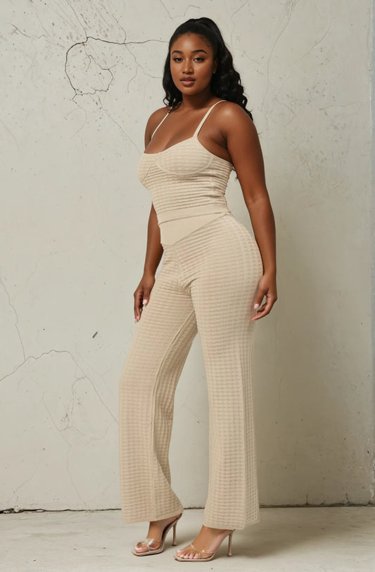 CHESS TANK TOP w/ PANTS SET